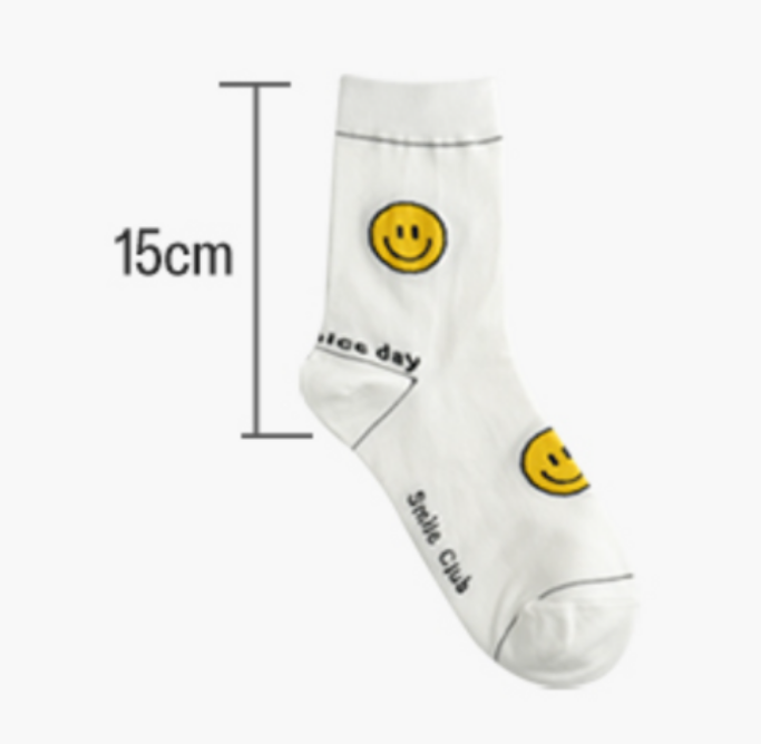 Smile Fashion Socks Set (5 Pairs)
