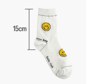 Smile Club Fun Crew Socks (Set 5 Pairs)
