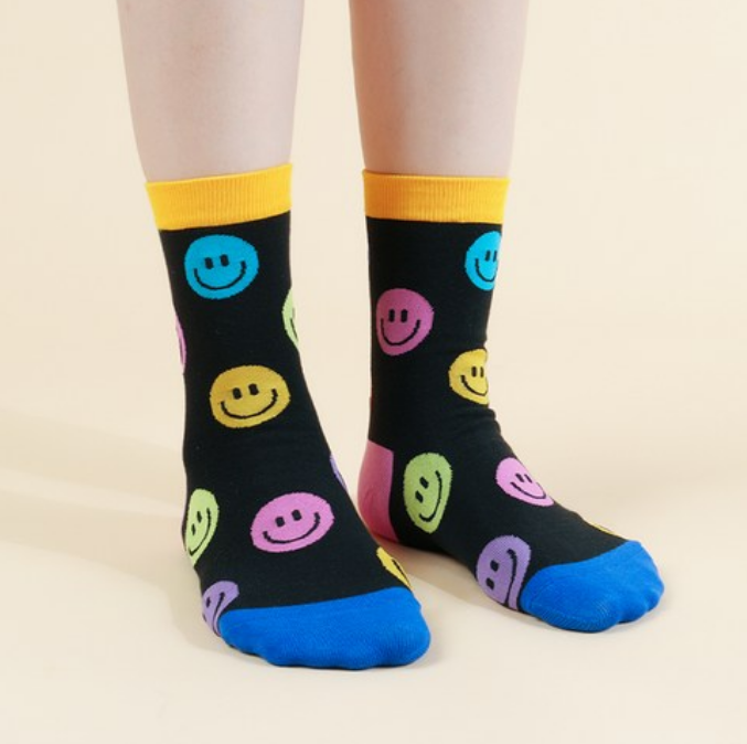 Smile Fashion Socks Set (5 Pairs)