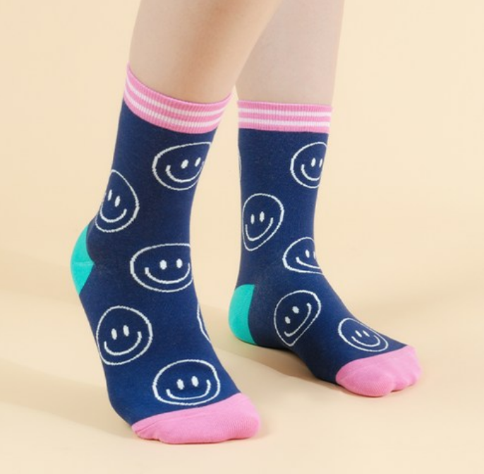 Smile Fashion Socks Set (5 Pairs)