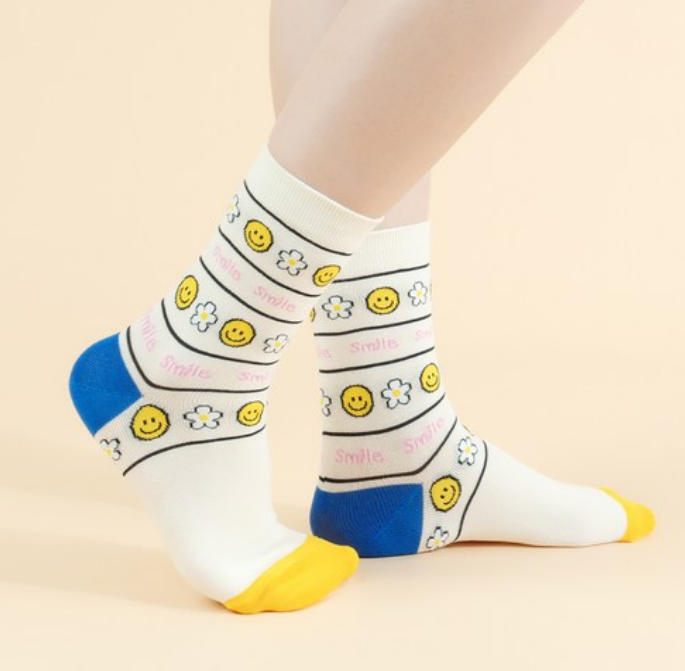 Smile Fashion Socks Set (5 Pairs)
