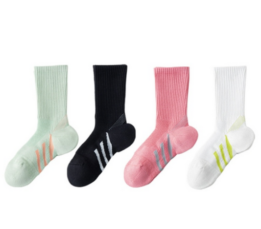 DITUZI Performance Running Socks – ชุด 4 คู่