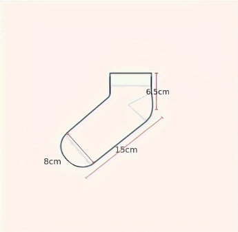 Korean Pastel Stripe Ankle Socks – 10-Pair Set