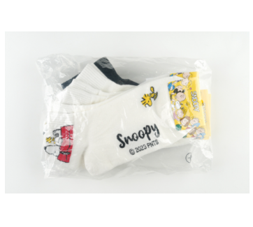 Snoopy & Friends Ankle Socks – 6-Pair Set